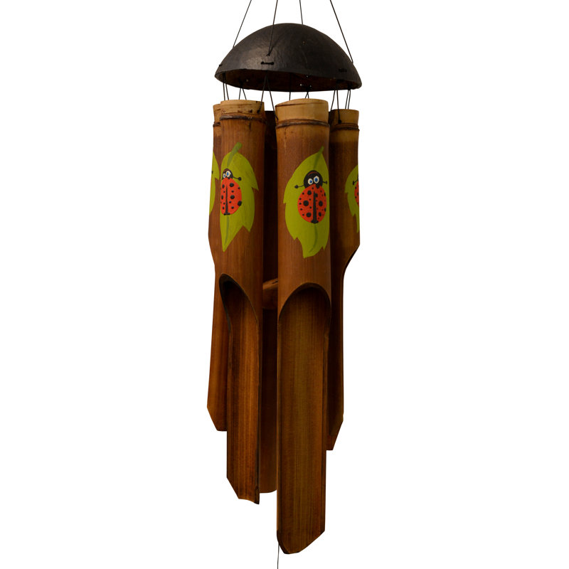 Carillon en bambou Lady Bug