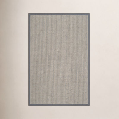 Brown Gray Jute Rug