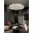 Modern Gold 2 Ring Crystal Chandeliers LED Dimmable Pendant Light for Living Room Bedroom