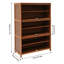 6 Layer Free Standing Bamboo Shoe Cabinet