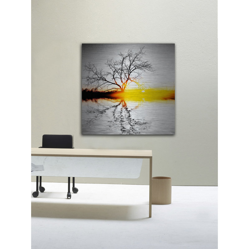 «Killaloe» par Parvex Taj Print, H 32 po x l 32 po x P 1,5 po, Aluminium