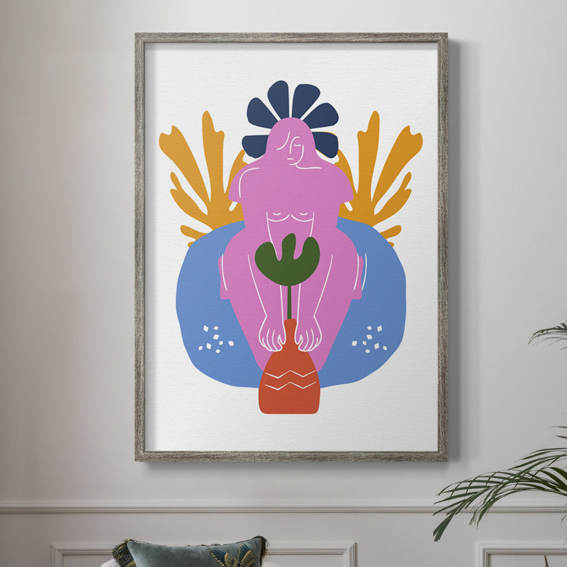 Matisse CDLV, reproduction d'art encadrée - bois massif, H 11 po x l 9 po