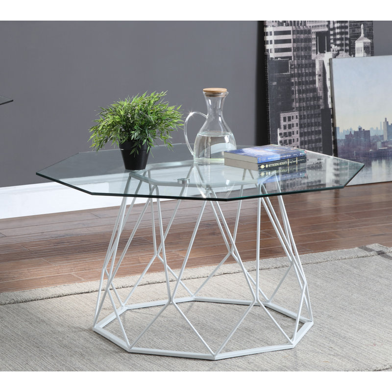 Table basse Ohl, Blanc