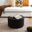 Brichelle 24'' Wide Modern Round Upholstered Ottoman-1534896306