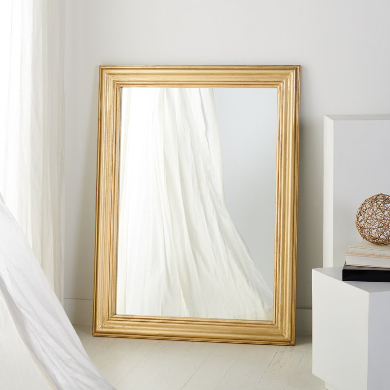 Miroir d'appoint mural Westman, Or antique, 48 po x 36 po