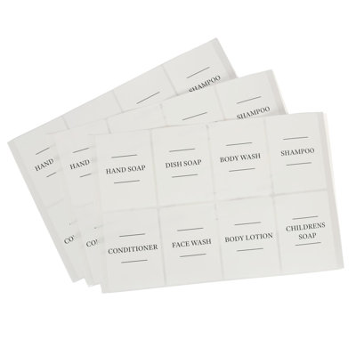 Soap Dispenser Labels - Pack of 3