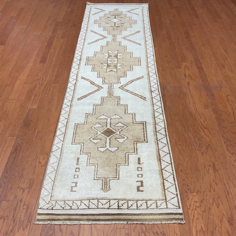 Dakota Fields Handmade Turkish Oushak Wool Runner