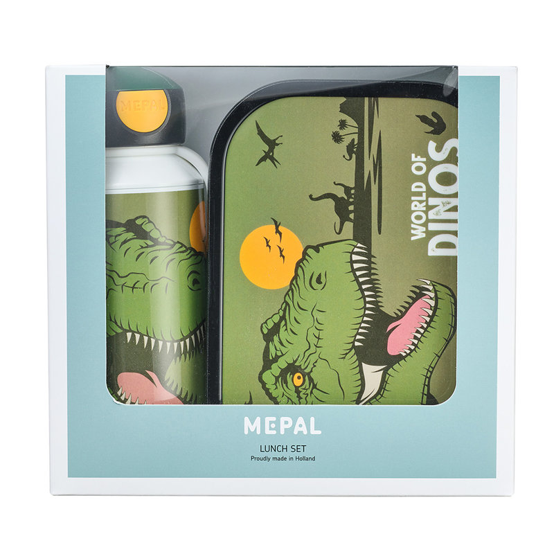 Mepal Campus Plastic Lunch Set 400ml - Dino