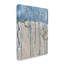 Abstrait bleu dégoulinant sur une grille de style osier - Peinture-60025501-60025507