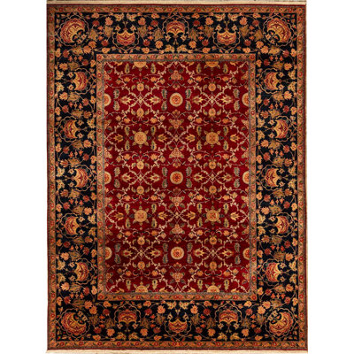 Wool Floral Area Rug