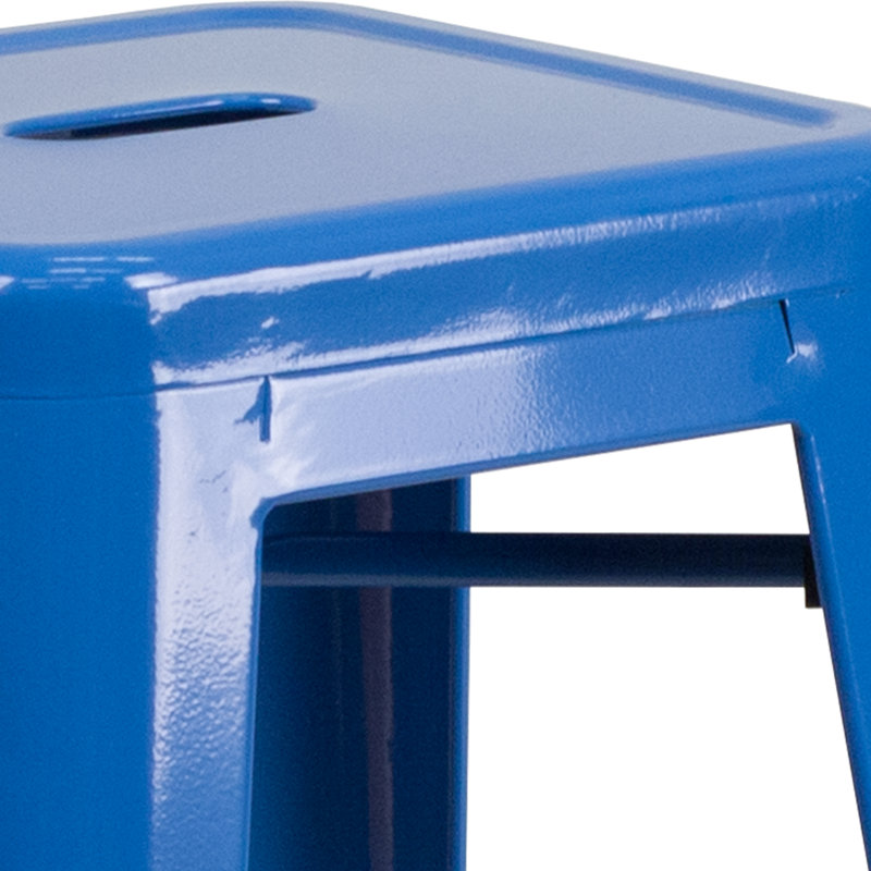 Tabouret Nieva, Bleu minuit, Tabouret de bar (siège d’une hauteur de 30 po), 1