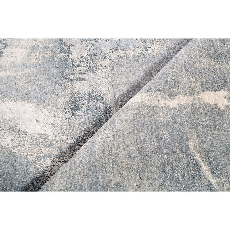 Hand Knotted Area Rug, Rectangle 9' x 12'