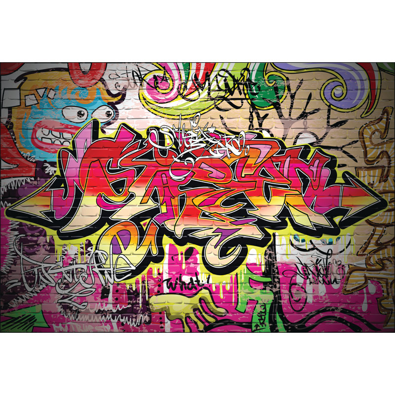 Skedee Matte Wall Mural, 240cm L x 300cm W