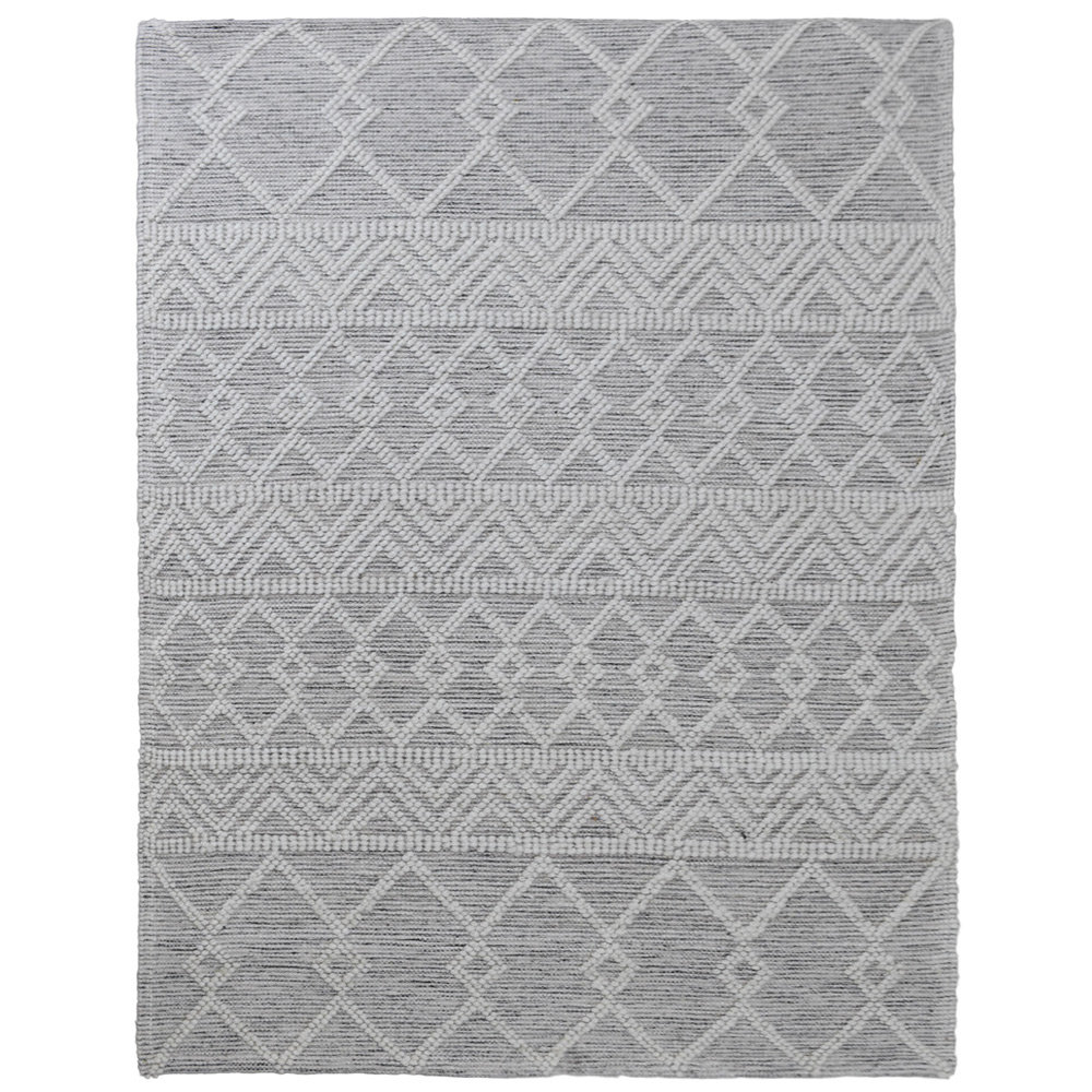 Foundry Select Hand Woven Flat Weave Loop Kilim Contemporary Ivory ...