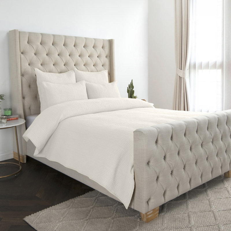 Danica 100% Cotton Bone King Quilt