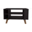 Table basse avec rangement ouvert Wengue