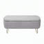 Banc de rangement avec repose-pieds pour pieds dorés-1072294486-1072294490