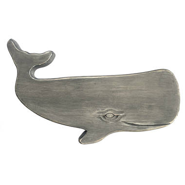 Rustic Wood Whale Tail Decor Tabletop Nautical Decor, Wooden Whale