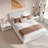 Drago Boucle Upholstered Bed Frame-88499593-93547673