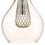 Filo 1 - Light Chrome Teardrop Pendant