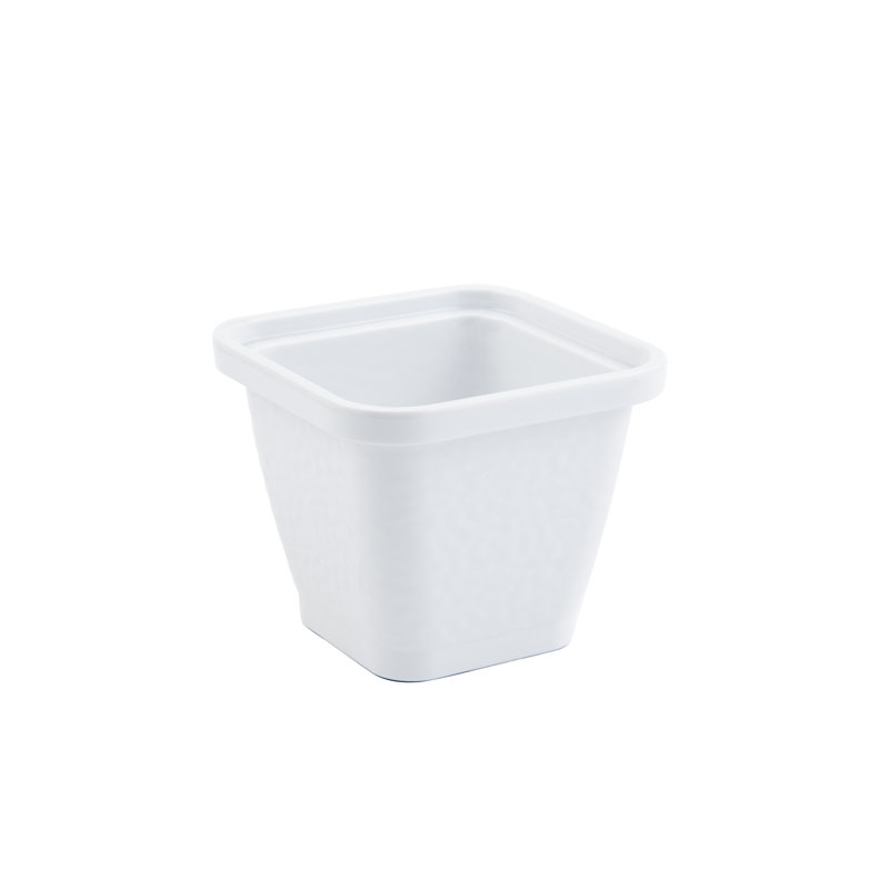 Bol à dessert 20 oz en mélamine Dynasty Square, Blanc