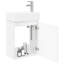 Single Bathroom Vanity with Ceramic Basin-205916191