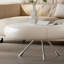 Creamy style modern simple coffee table