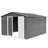 Metal garden sheds 12ftx10ft outdoor storage sheds-117395700