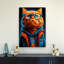 Chat orange élégant-129145169