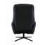 Fauteuil d'appoint pivotant avec repose-pieds Motion
