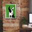 «Dog on Green» par Irena Orlov, art mural sur toile-1446780987