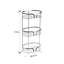 Dante Chrome Floor Caddy And Toilet Roll Holder-114225159