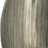 9.5X5.5X12" Aluminum Layered Chisel Oval Vase