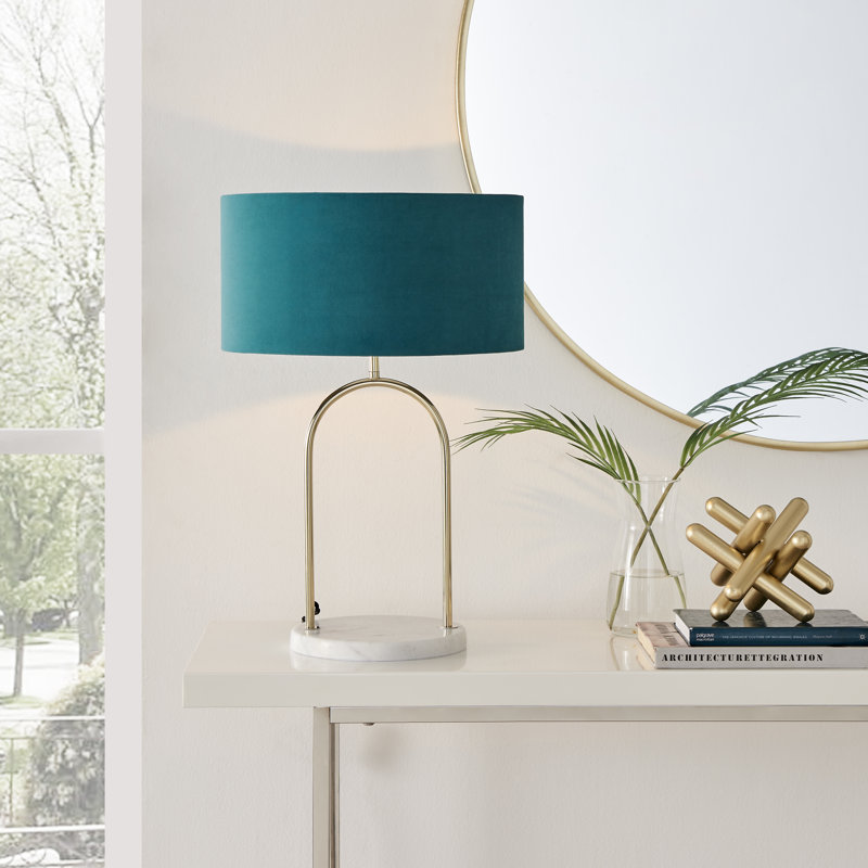 Angelien 55cm Gold Bedside Table Lamp
