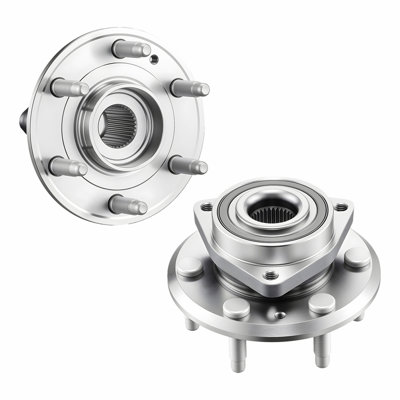 2PCS Front/Rear Wheel Bearing & Hub Assembly Fit for 2016-2017 Buick Enclave Convenience Leather Premium Sport Utility Chevy Traverse LS GMC Acadia OEM 513277, Wheel Bearing Hub Assembly Set