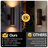 Outdoor Wall Lights Matte Black Up & Down Square Wall Sconces (E26 Base, Bulb Not Included)-170665353-170665352