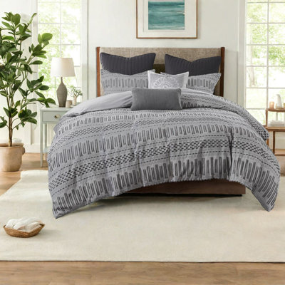 Comfortable Cotton Jacquard Bedding Sets, Farmhouse Style, Ideal For Modern Home