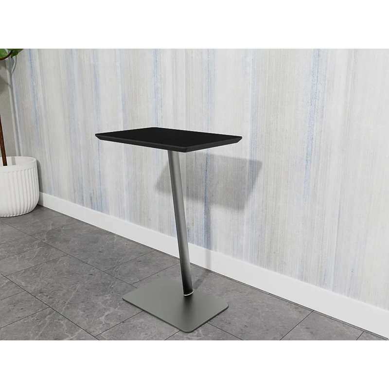 Pieds de table Darsey, Nuit noire, Argent argent