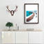 Durdle Door Cliffs in Wareham Abstract Art - Picture Frame Graphic Art Print-55732536-55732535