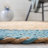Trogdon Natural Fiber Hand Loomed Jute/Cotton Rug in Blue/Brown-688088171