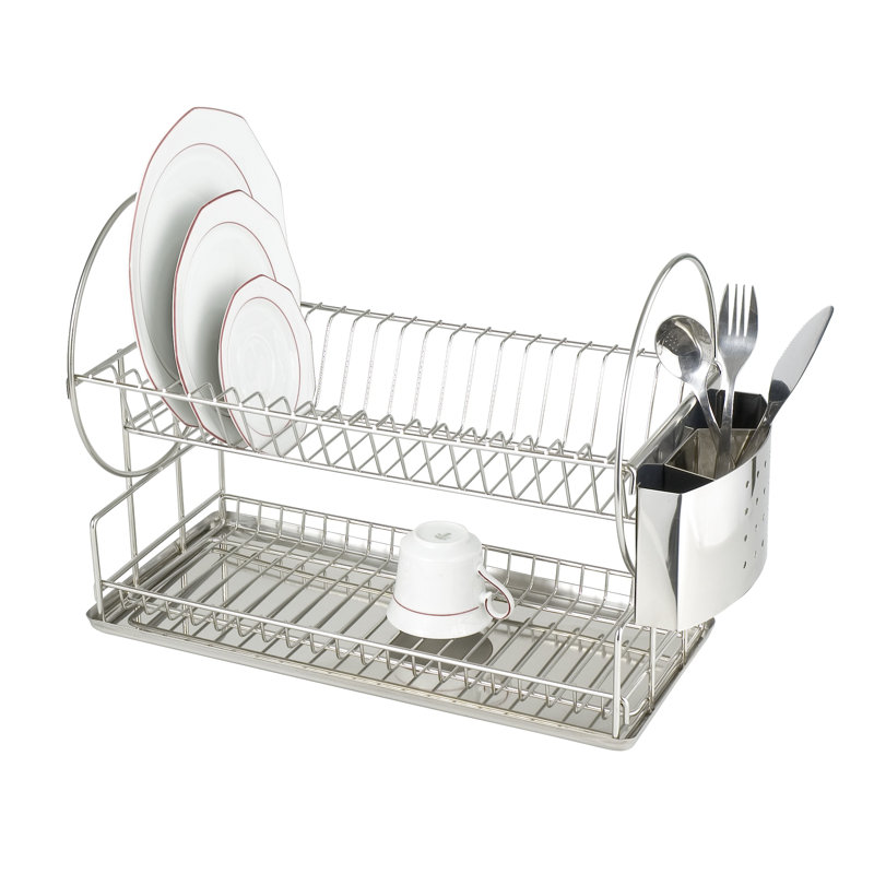 Adjustable Stainless Steel Dish Rack