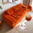 Boneless 3 Seater Chenille Boneless Couch Comfy Sofa-212019303