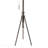 Vintage Look 1Pc Floor Lamp Brushed Steel Tripod Legs Unique High Lamp Pull Switch 57"H-216875350