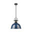 Luminaire suspendu 1 lumière avec tige Bryceton-107150027-107150038