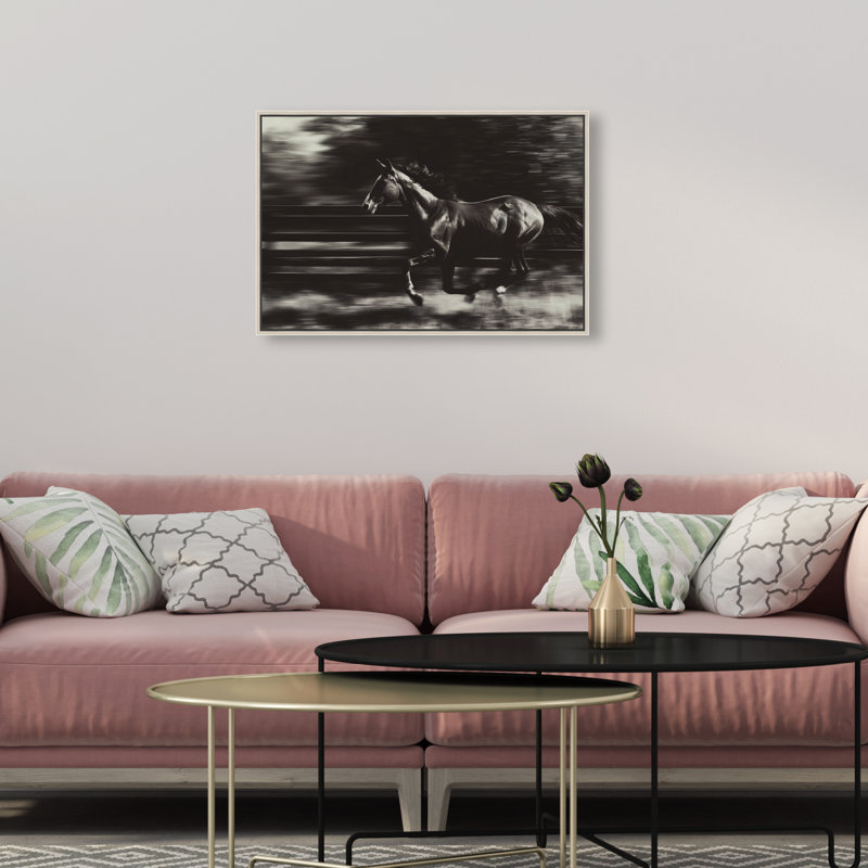Velocity Unbound Print by Oliver Gal, 21"H x 31"W, Silver Floater Frame