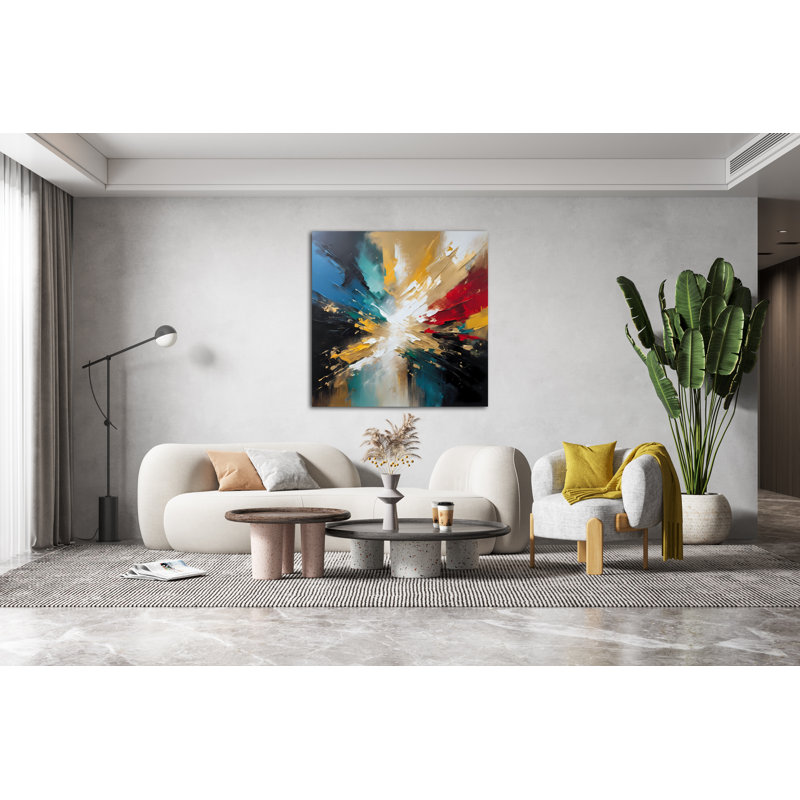 Symphonie chaotique, H 24 po x l 24 po