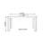 Solid Wood Stainless Steel Multi-functional Desk-1155203922
