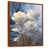 Toile avec cadre flottant brun