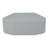Upholstered Petal Ottoman 12" Height-101545403