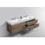 Ensemble de meuble-lavabo double 80 po Parsonage